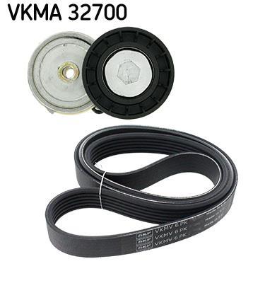 Kit de courroie d'accessoire (Courroie d’alternateur) SKF ref. VKMA 32700